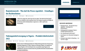 Websign-on.de thumbnail