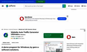 Website-auto-traffic-generator-ultimate.en.softonic.com thumbnail