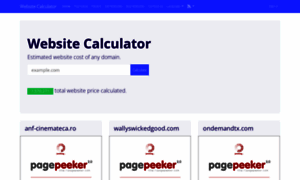Website-calculator.com thumbnail