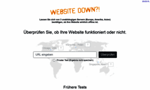 Website-down.de thumbnail