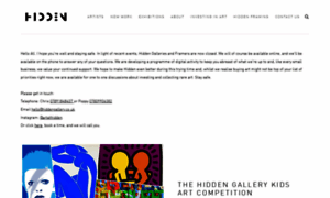 Website-hiddengallery.artlogic.net thumbnail