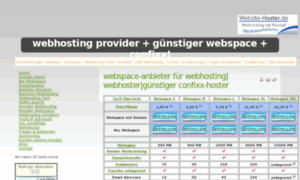 Website-hoster.ch thumbnail