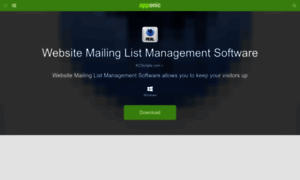 Website-mailing-list-management-software.apponic.com thumbnail