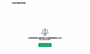 Website-proposal-i-heart-digital-media.webflow.io thumbnail