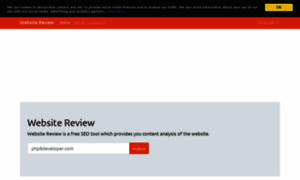 Website-review.php8developer.com thumbnail