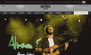 Website.sigma-guitars.com thumbnail