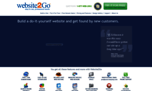 Website2go.com thumbnail