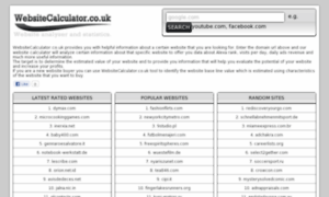 Websitecalculator.co.uk thumbnail