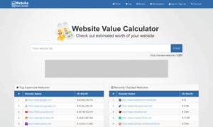 Websitecalculator.info thumbnail
