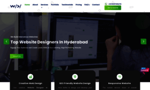 Websitedesignersinhyderabad.com thumbnail