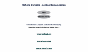 Websitedomains.de thumbnail