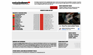Websitedown.info thumbnail