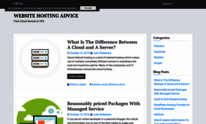 Websitehostingadvice.site thumbnail