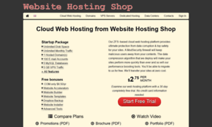 Websitehostingshop.com thumbnail