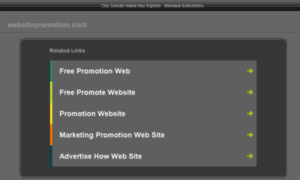 Websitepromotion.club thumbnail