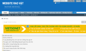 Websiteraovat.net thumbnail