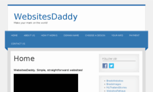 Websitesdaddy.com thumbnail