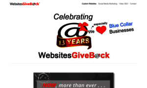 Websitesgiveback.com thumbnail