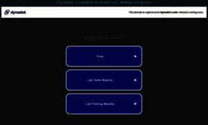Websitetest.co thumbnail