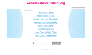 Websitevaluecalculator.org thumbnail
