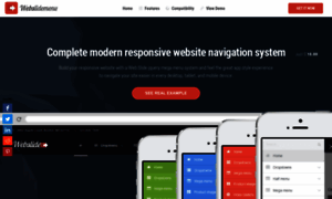 Webslidemenu.com thumbnail