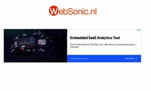 Websonic.nl thumbnail