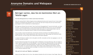 Webspace-anonyme-domain.com thumbnail