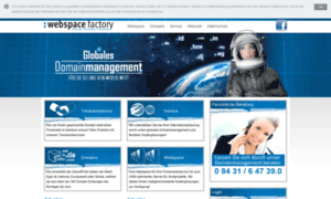 Webspace-factory.net thumbnail