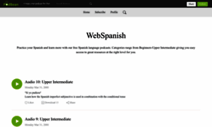 Webspanish.podbean.com thumbnail