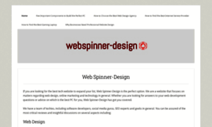Webspinner-design.com thumbnail