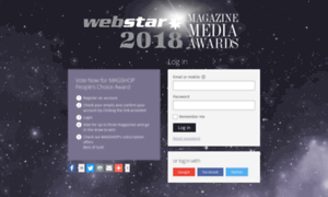 Webstarmagazinemediaawards.awardsplatform.com thumbnail
