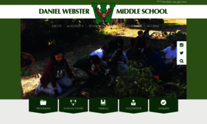 Webstermiddle.org thumbnail