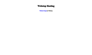 Webstophosting.net thumbnail