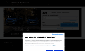 Webstore.peugeot.nl thumbnail