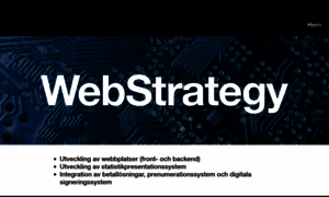Webstrategy.se thumbnail