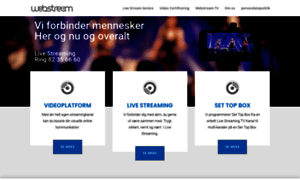 Webstream.dk thumbnail