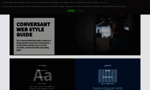 Webstyleguide.conversantmedia.com thumbnail