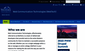 Webtech.wwu.edu thumbnail