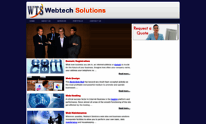Webtechsolutions.in thumbnail