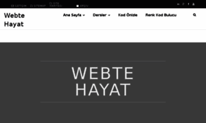 Webtehayat.blogspot.com.tr thumbnail