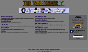 Webtender.com thumbnail