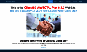 Webtotal.client360erp.com thumbnail