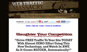 Webtrafficmassacre.com thumbnail