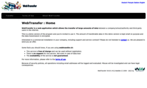 Webtransfer.ch thumbnail