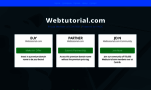 Webtutorial.com thumbnail