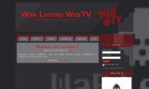 Webtv.warlegend.net thumbnail