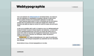 Webtypographie.net thumbnail