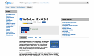 Webuilder.updatestar.com thumbnail