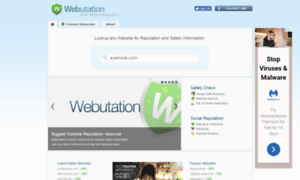 Webutation.info thumbnail