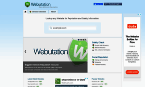 Webutation.org thumbnail